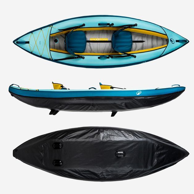 Pack kayak tribord 2p, no size Azul UNICO