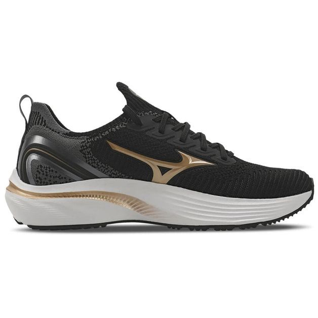 Tênis Feminino de Corrida Glow 2 Mizuno, preta, 34 BR