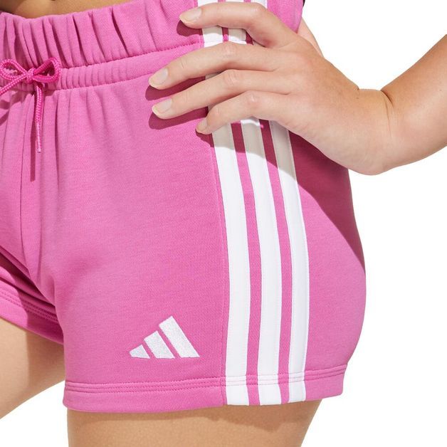 *shorts adidas pink inf oi, 164cm 13-14y 7- 8 ANOS