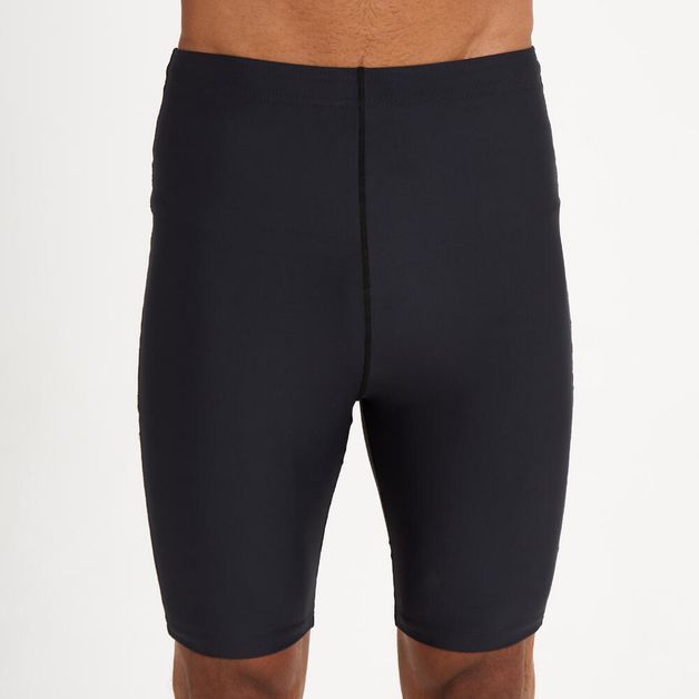 Bermuda masculina Kiprun 500 Compact, preta, 3G