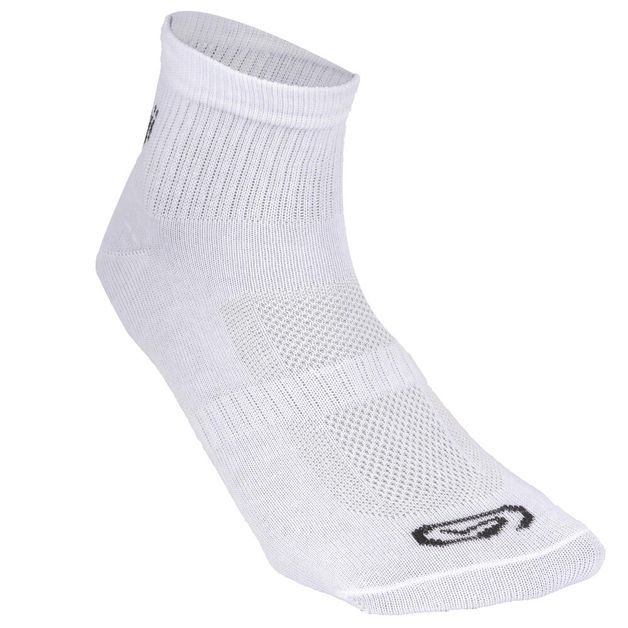 Meias de Corrida Mid Kiprun, branca, 33/36 BR