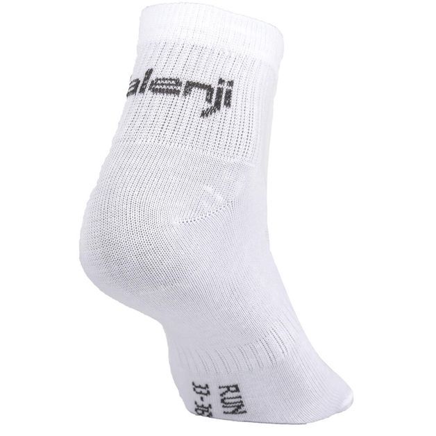 Meias de Corrida Mid Kiprun, branca, 33/36 BR