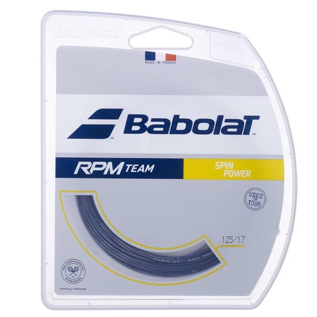 *babolat rpm team 1.25/17 12m b, no size Azul UNICO