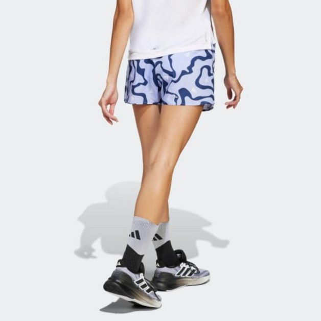 Short Feminino de Corrida Run It Adidas, preta, G