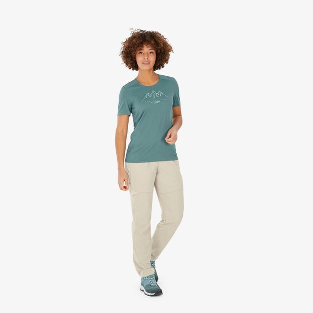 Short sleeves mh500 green, uk 16 / eu xl Verde G