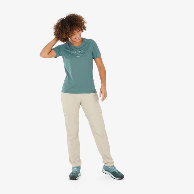 Short sleeves mh500 green, uk 16 / eu xl Verde G