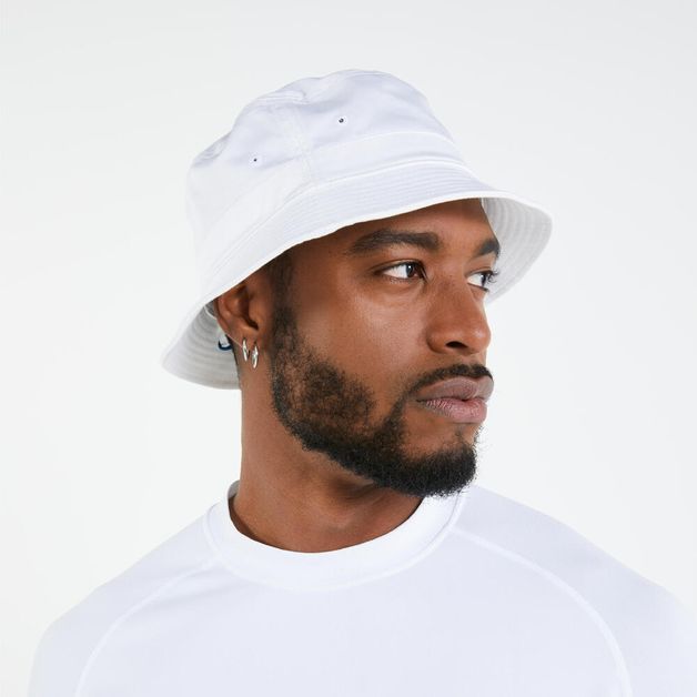 Hat sailing 100 kaki, 60cm Branco 58CM