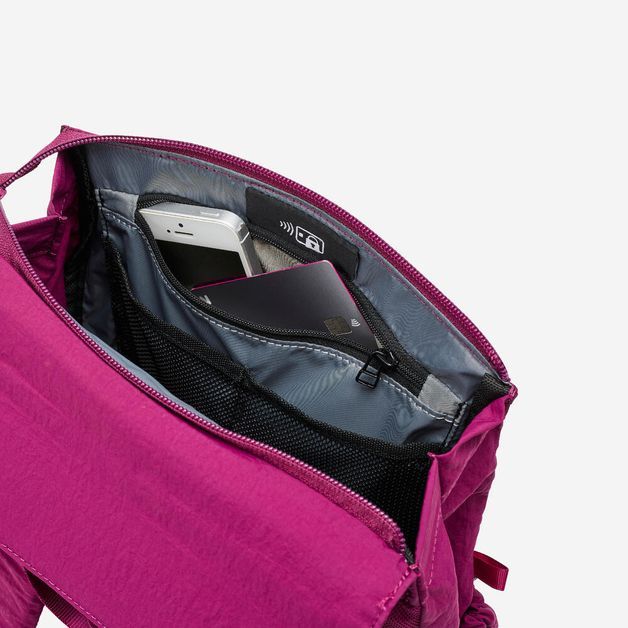 Square backpack 10l black, no size Roxo ÚNICO