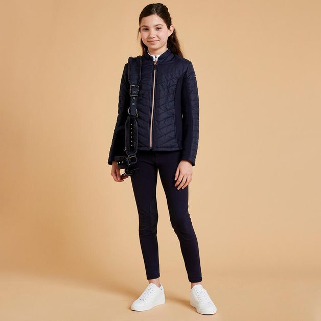 Jacket 500 juni, 14-15 years / 5'2"-5'7" Azul 7-8 ANOS