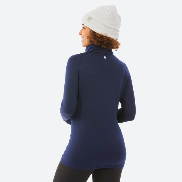 Bl top ski 500 rollneck w ice blue, s Azul P