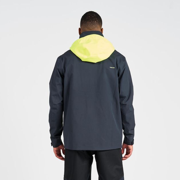 Casaco Masculino de Vela Impermeável Sailing 300 Tribord, cinza, 3G