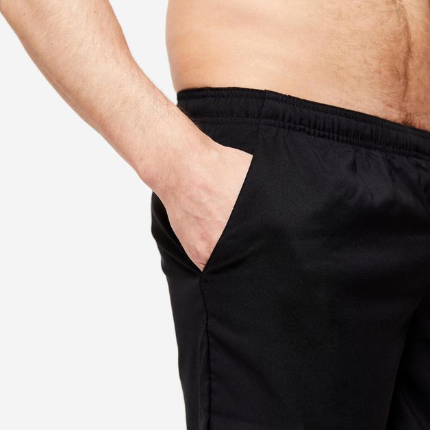 SHORT BASICO, CARDIO TRAINING, FST 100, TAM. P, COR PRETA, DOMYOS