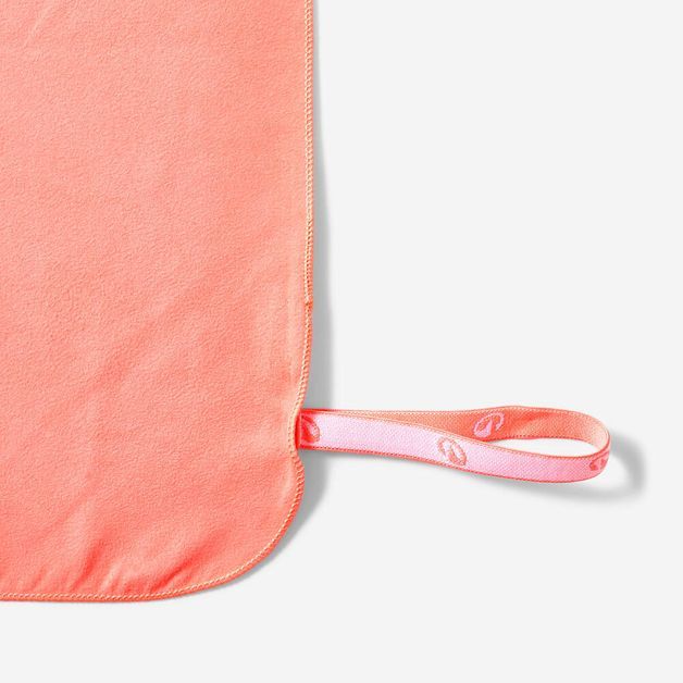 Toalha de Natação microfibra Tamanho L 80 x 130 cm Coral / COR: rosa / TAMANHO: UNICO