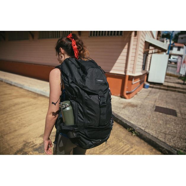 Mochila de Trekking 50L Mt100 Simond, preto, 50L