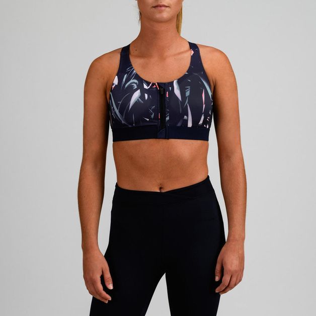 bra-high-impact-fbra900-zip-flor-nvy-xs2