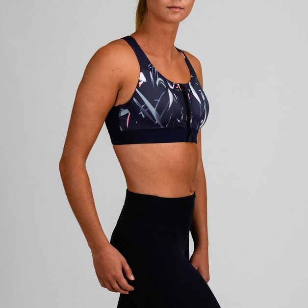 bra-high-impact-fbra900-zip-flor-nvy-xs3