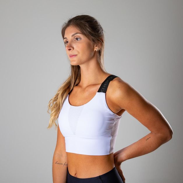 Top-cropped-alca-reta-feminino-de-treino-cardio-500