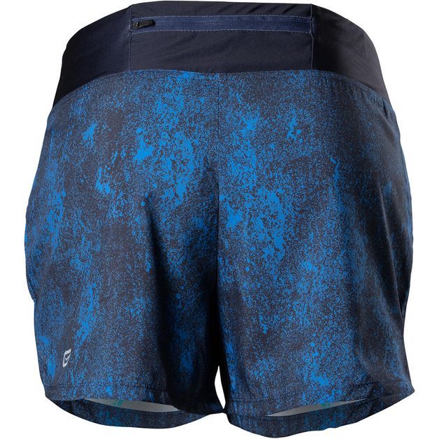 Short-feminino-de-corrida-run-dry-granite-blue-M