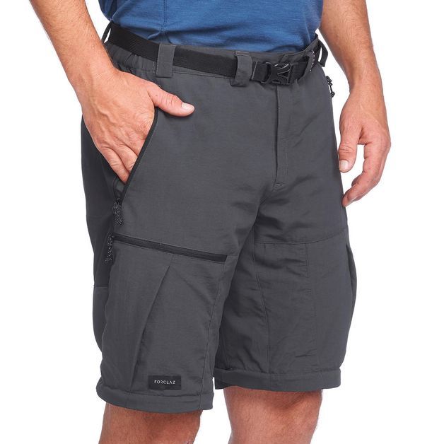 Calca-masculina-modular-de-trekking-Trek700-cinza-carbono-44