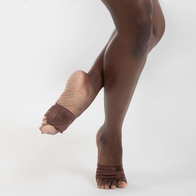 Foot-undies-dance-s-Marrom-G