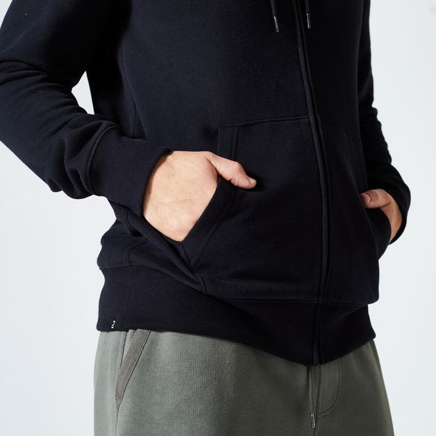 Sweat-hood-zip-500-ess-3xl--chest-52---Preto-3G