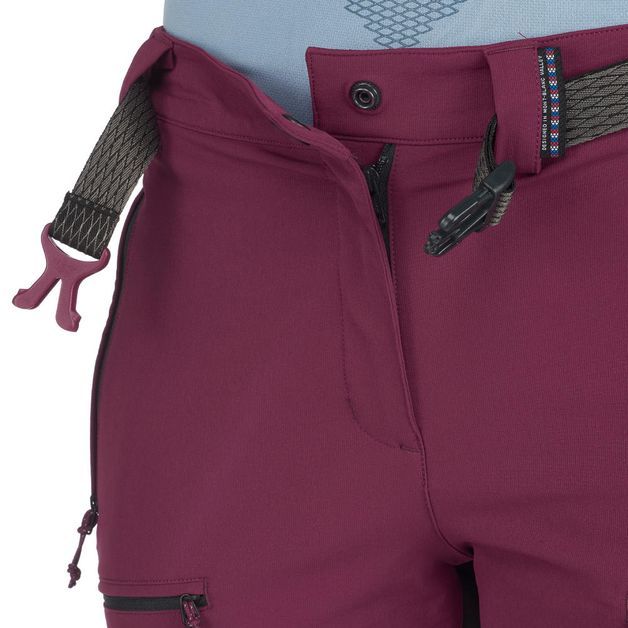 Calca-feminina-de-trekking-Trek-900-vinho-36--L28-
