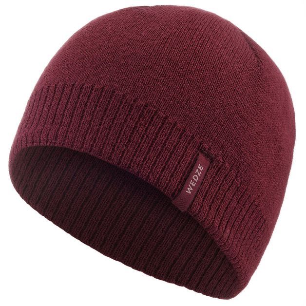 Hat-simple-white-no-size-Bordo