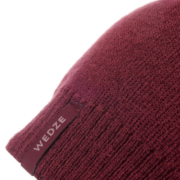 Hat-simple-white-no-size-Bordo