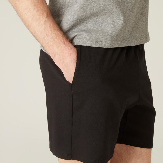 Short-regular-100-black-m-xl-Preto-3G
