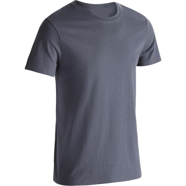 T-shirt-gym-h-100-sportee-black-gg-Cinza-3G