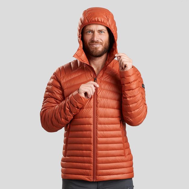 Jaqueta-masculina-de-trekking-100-laranja-P