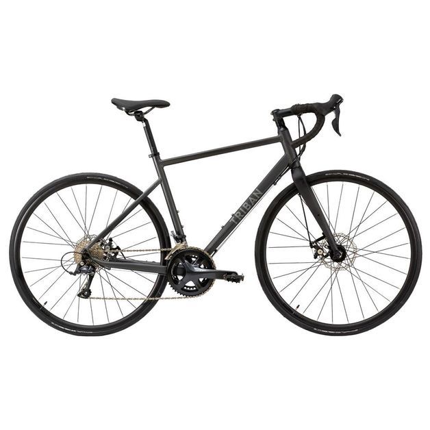Bicicleta-de-Ciclismo-Estrada-Triban-RC500-preto-M