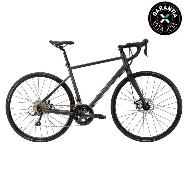 Bicicleta-de-Ciclismo-Estrada-Triban-RC500-preto-M