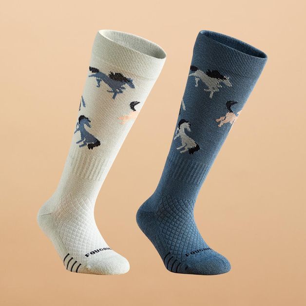 Sks-500-kid-socks-d-uk-2.5-5---eu-35-38-Turquesa-27-30