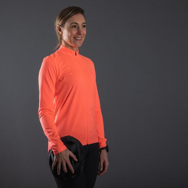 Road-cycling-ls-jersey-woman-100-w-j-xs-PP