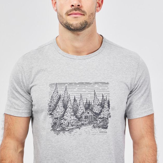 Tee-shirt-nh500-heather-dark-men-l-Cinza-3G
