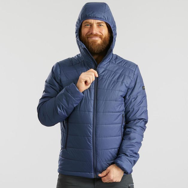 Trek100-hoody-padded-jkt-m-kaki-xl-Cinza-azul-G