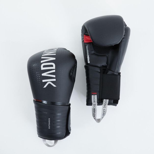 Boxing-gloves-500-ergo-black-8oz-Preto-12-OZ
