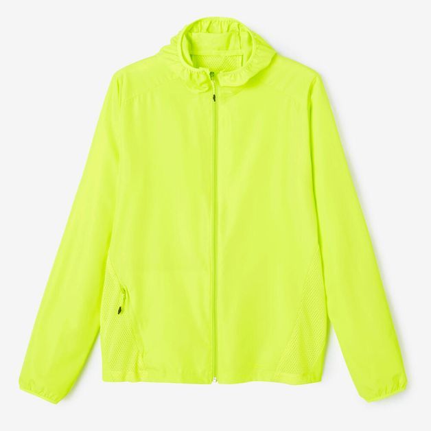 Jaquera-corta-vento-de-corrida-Masculino-amarelo-G