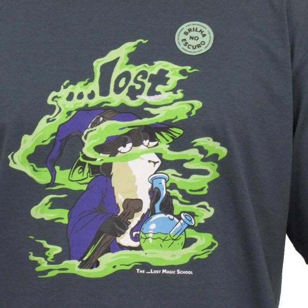 Decathlon | Camiseta Lost Mester Of Magic SM24 Masculina Verde Ardósia