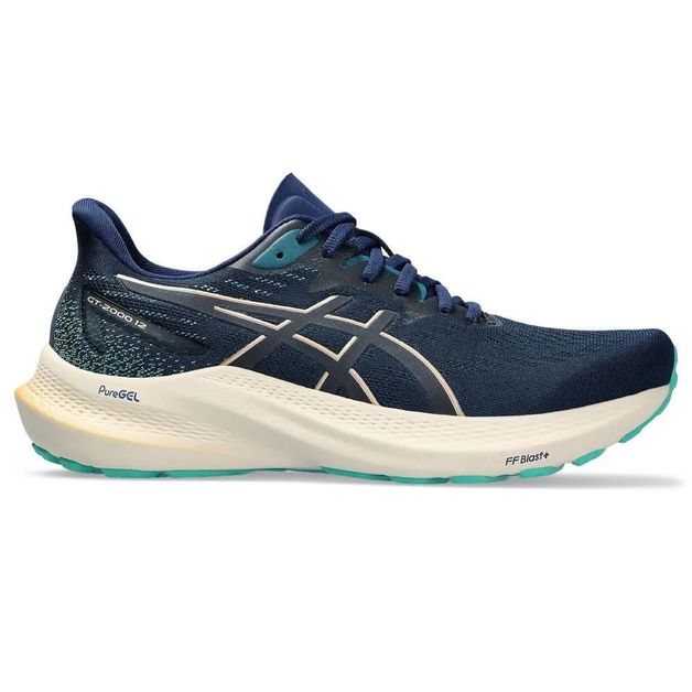 アシックス(asics) GT-2000 12 Decathlon | Tenis Asics GT 2000 12 Corrida Azul e Verde