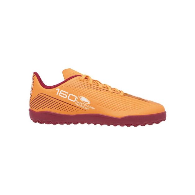 Decathlon | Chuteira Infantil de Society Easy Turf 160 Kipsta Laranja