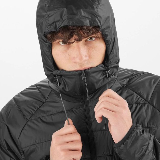 Decathlon | Jaqueta Salomon Outline Insulated HD Preta Masculina