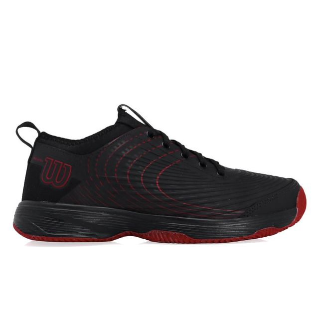 Decathlon | Tênis Wilson Pro Open 3.0 Clay Preto e Vermelho
