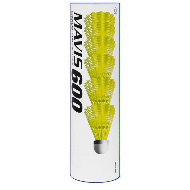 Decathlon | Peteca Yonex Mavis 600 Tubo Com 06 Unidades