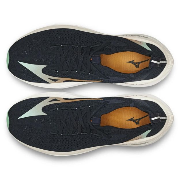 Decathlon | Tênis Masculino de Corrida Neo Vista 2 Mizuno Azul Laranja