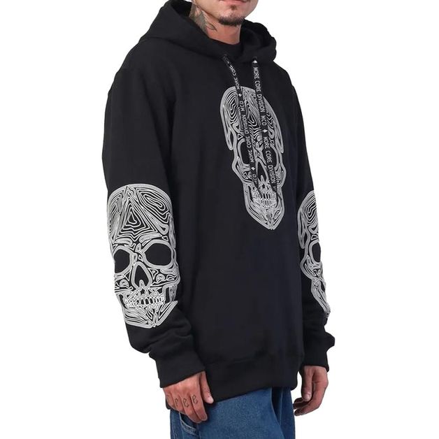 Decathlon | Moletom MCD Canguru Cranio WT25 Masculino Preto