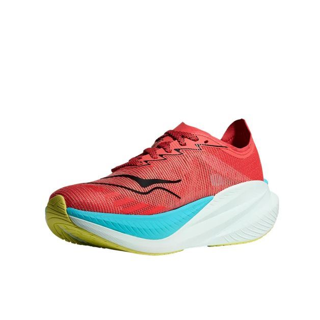 Decathlon | Tênis Masculino de Corrida Mach X2 Hoka Vermelho