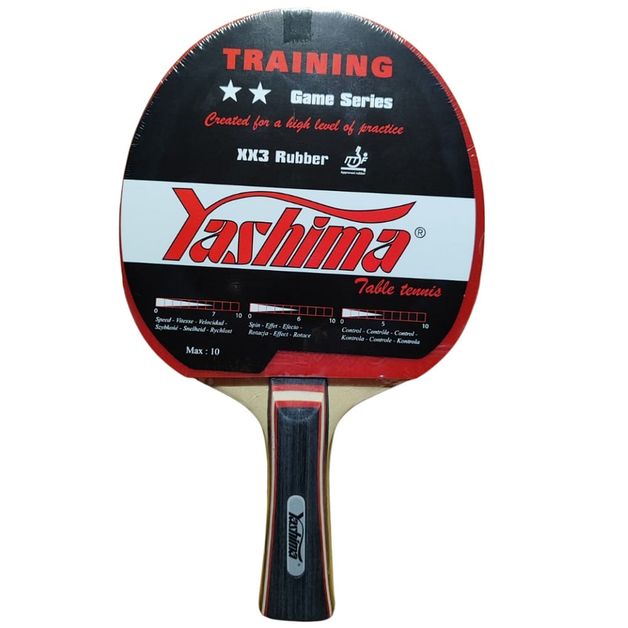 Decathlon | Raquete Tênis de Mesa Yashima XX3 Training 2 Estrelas