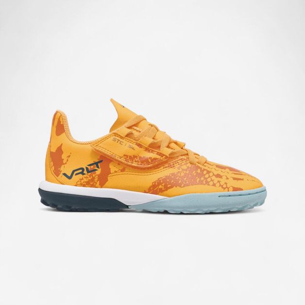 Decathlon | Chuteira Infantil de Society Viralto I easy Kipsta Laranja